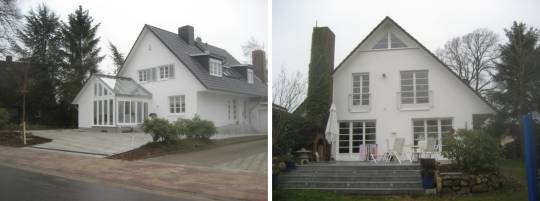 Umbau, Erweiterung und Sanierung eines Wohnhauses in Braak nach einem Blitzschlagbrand